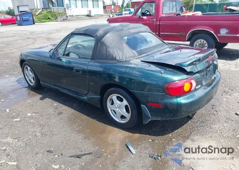1999 Mazda Mx-5 Miata Leather Pkg/Popular Equipment Pkg/Sports Pkg/Touring/Touring Pkg from USA, damaged, VIN JM1NB3537X0123440
